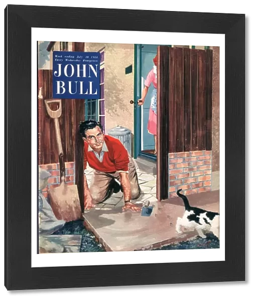John Bull 1950s UK cats diy decorating magazines pets do it yourself