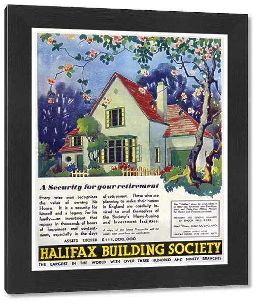 Halifax 1937 1930s UK building societies society houses homes property housing