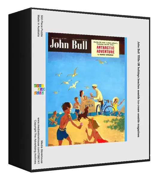John Bull 1950s UK holidays beaches seaside ice-cream seaside magazines