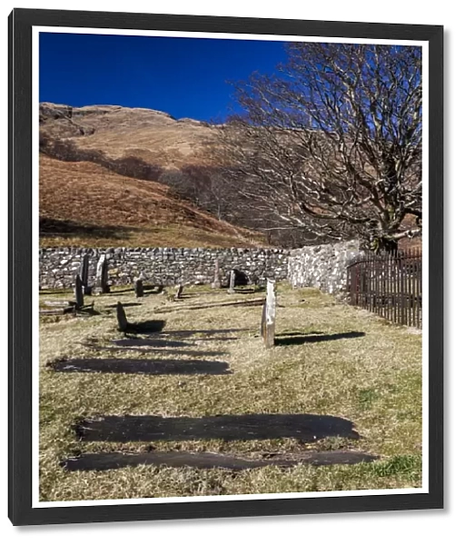 Cille Mhaodain graveyard at Ardgour, Scotland