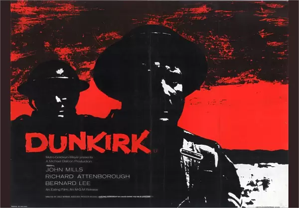 Dunkirk (1958) UK Quad Poster