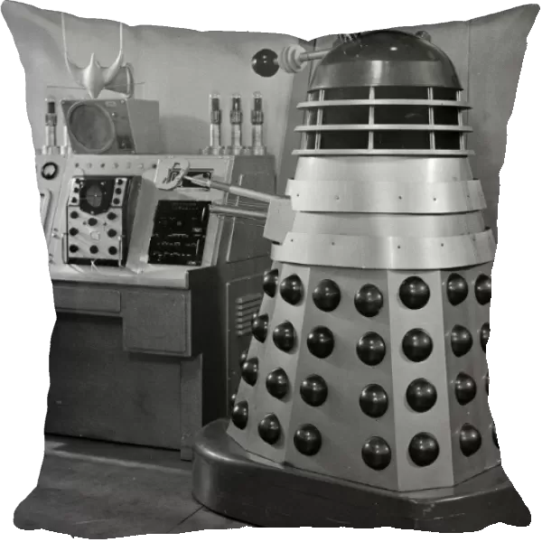 A close up of a Dalek