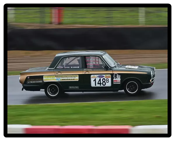 CM21 8334 Alan Hassell, Richard Rowlands, Ford Cortina Mk1 GT