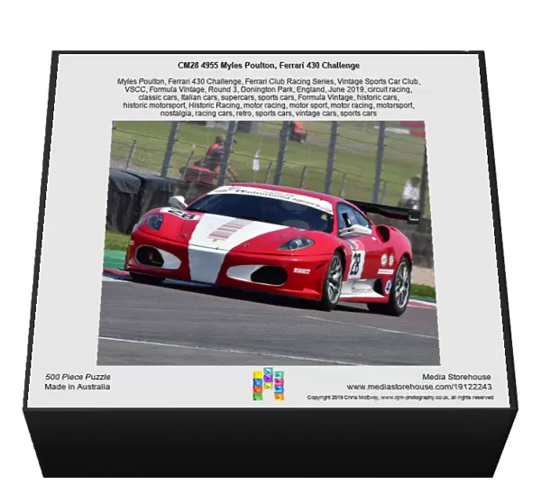 CM28 4955 Myles Poulton, Ferrari 430 Challenge