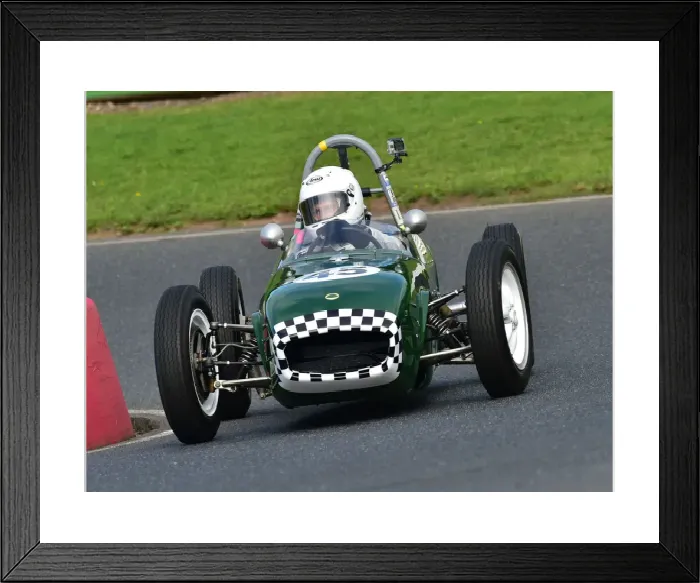 Framed Print : Formula Junior Print, Lotus 18 at Mallory Park Framed Print : Formula Junior Print, Lotus 18 at Mallory Park