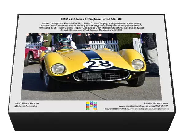 CM32 7492 James Cottingham, Ferrari 500 TRC