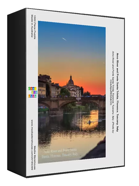 Arno River and Ponte Santa Trinita. Florence. Tuscany. Italy