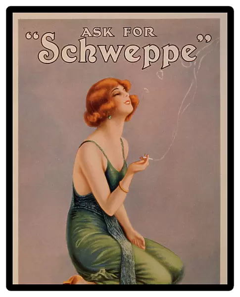 Schweppes Advertisement Vintage