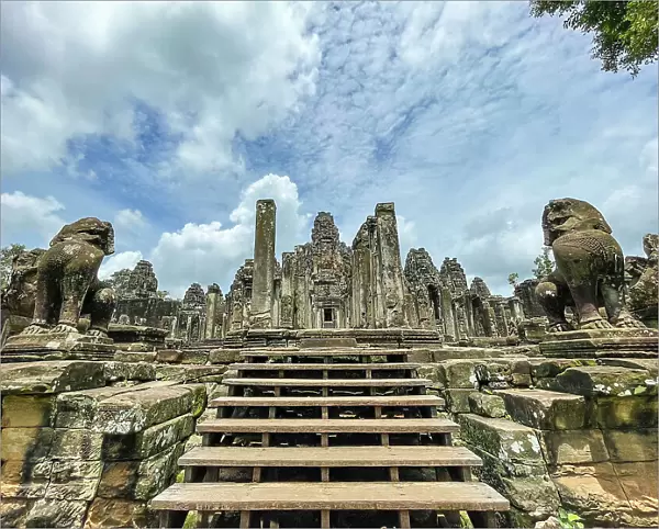 Cambodia, Angkor Thom, view