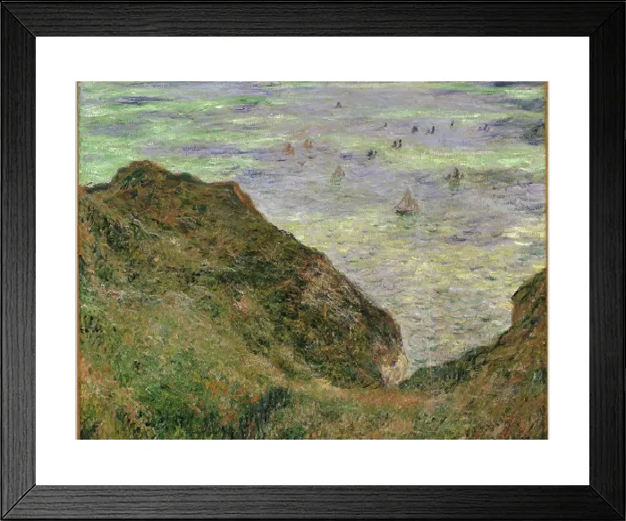 Framed Print : Print of Claude Monet's View over the Sea (1882) Framed Print : Print of Claude Monet's View over the Sea (1882)