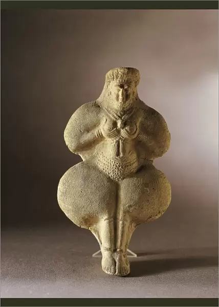 Iran, Susa, Female divinity, terracotta