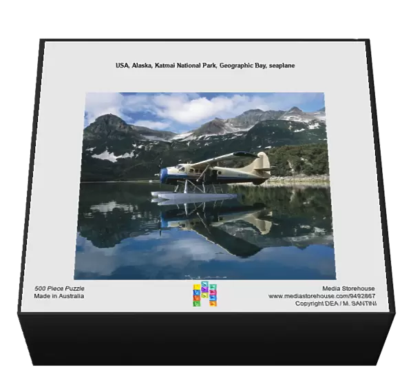 USA, Alaska, Katmai National Park, Geographic Bay, seaplane