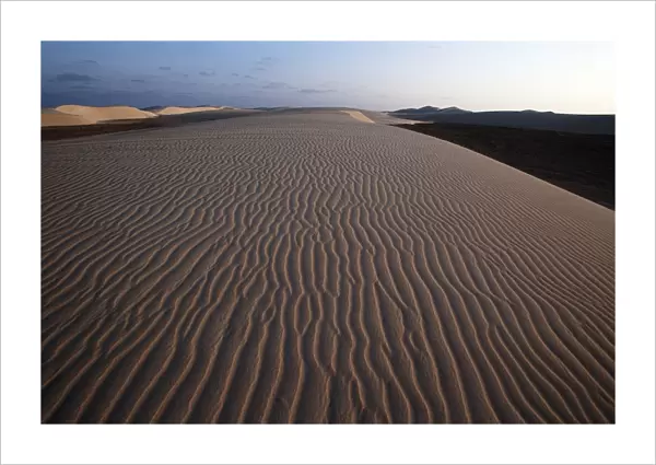 Yemen, Socotra Island, Noged, sand dunes