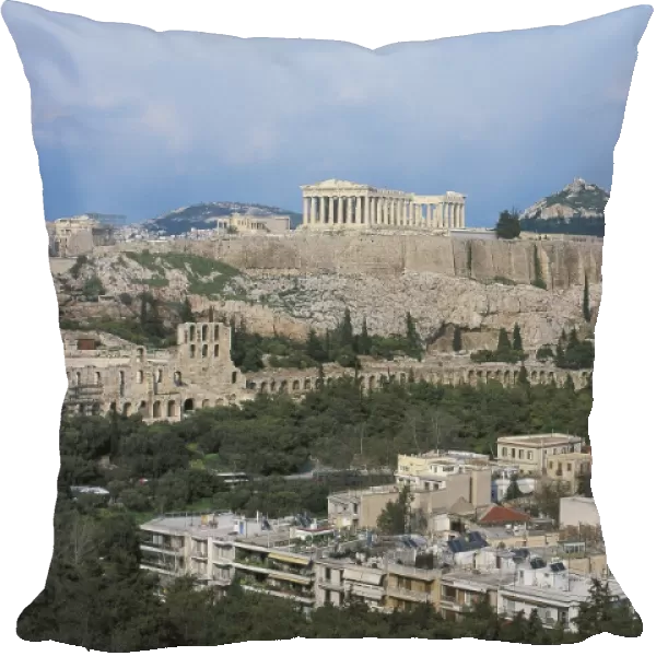 High angle view of a city, Acropolis, Athens, Greece
