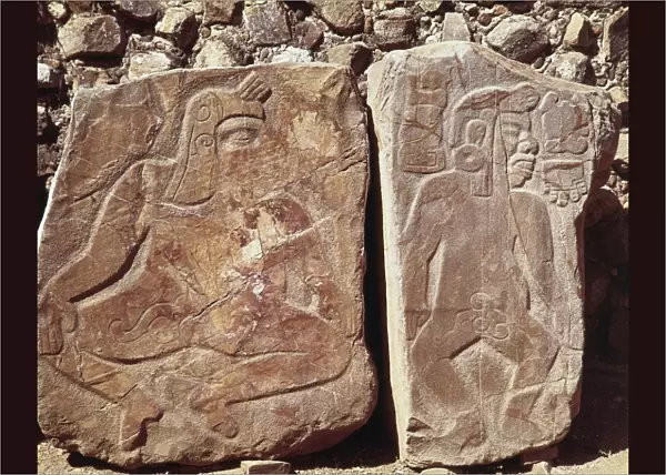 Stele of the Dancers, Mexico, Zapotec civilization