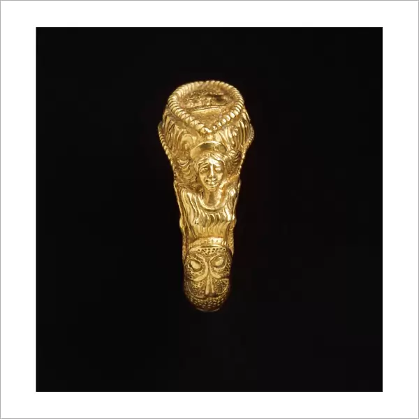 Gold ring, from Bologna, Italy, Etruscan civilization