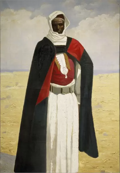 Libyan Spahis, by Rondini, oil on canvas, 20th century