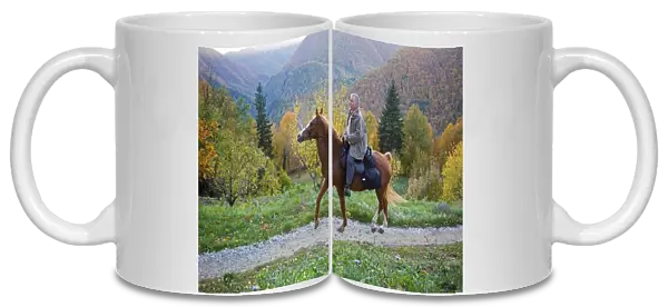 Europe. Italy. Tuscany. Garfagnana. Fabbriche di Vallico Area. Ranch La Fornace. Trekking By Horse
