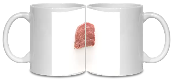 Raw fillet steak, close-up