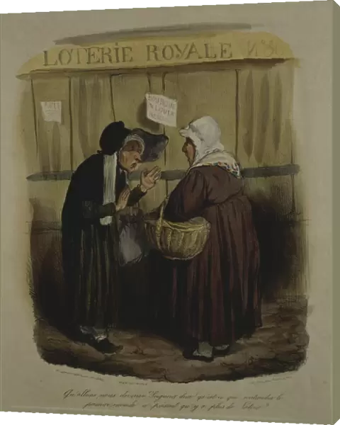 France, Caricature of The Royal Lottery