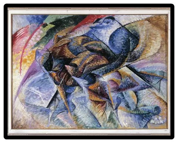 Dynamism of a Cyclist, 1913, oil on canvas