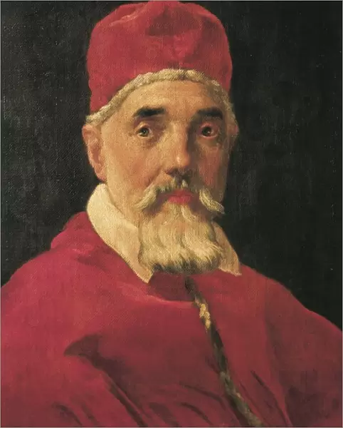 Italy, Rome, Portrait of Pope Urban VIII (Matteo Barberini)