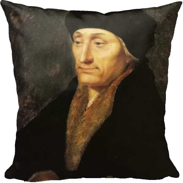 Switzerland, Geneva, Portrait of Desiderius Erasmus of Rotterdam (1466-1536)