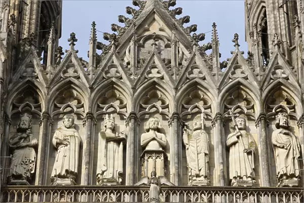 Reims cathedral west wing