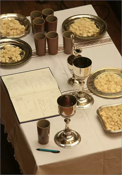 Protestant baptism register