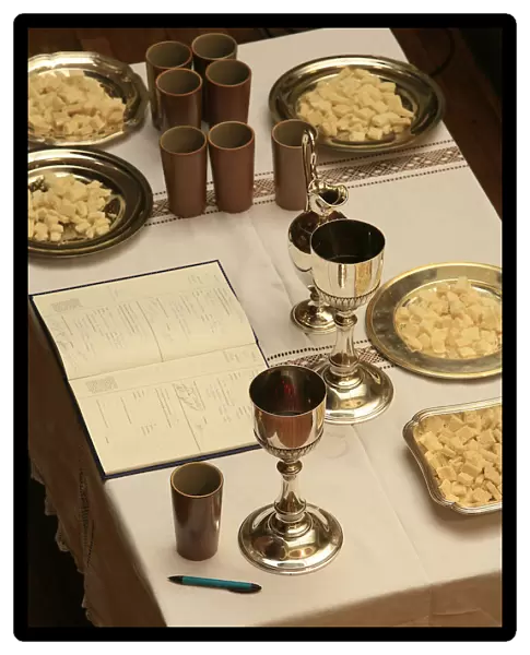 Protestant baptism register