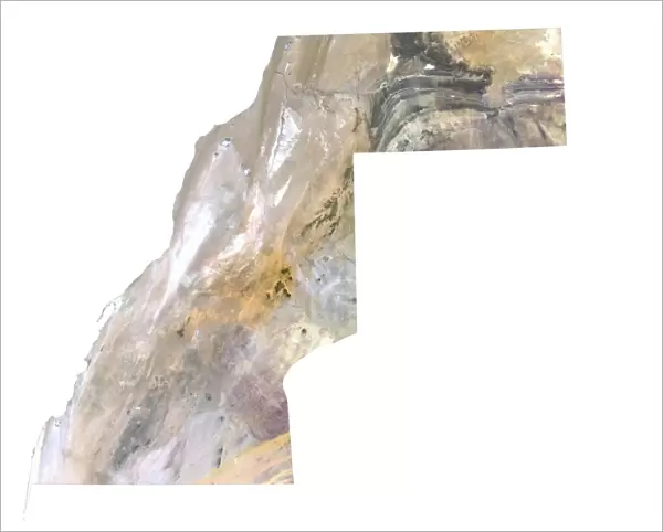 Western Sahara, Satellite Image