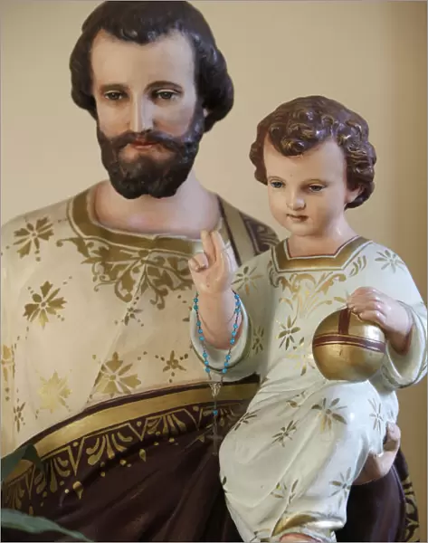 St Joseph & Jesus statue SS