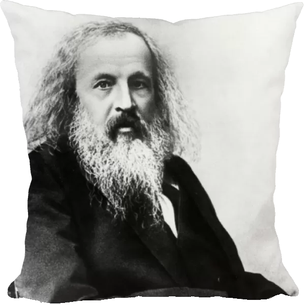 Dimitri ivanovich mendeleev, 1834 - 1907, famous russian chemist