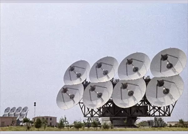 Antenna arrays for tracking the soviet space probes venera 5 and 6, 1969, this is a still from the film the storming of venus, produced by e, kuzis at the tsentrnauchfilm central scientific film studio, released on may 17, 1969