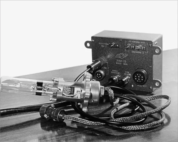 Ionization manometer with d, c, amplifier used on the soviet sputnik 3 satellite, 1958