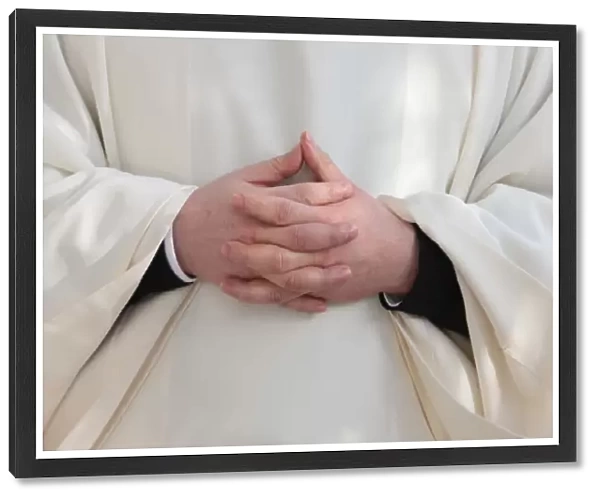 Priests hands