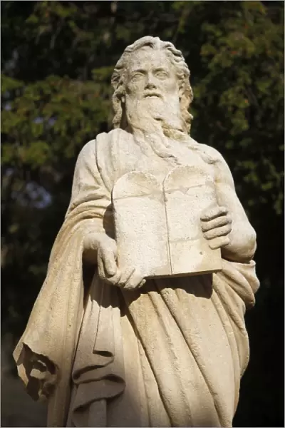 Moses statue in Salon of Provence