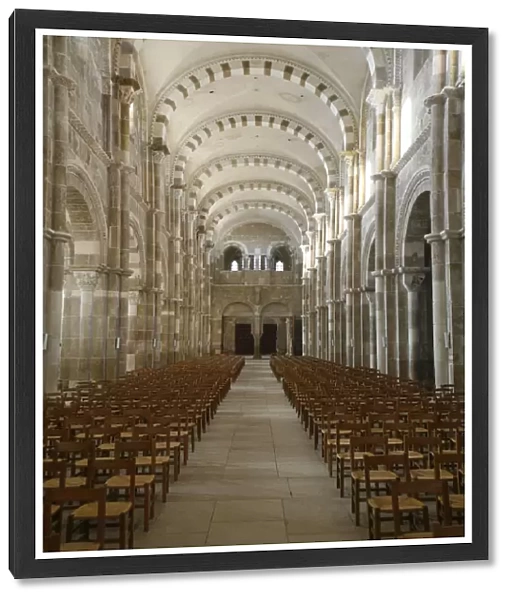 Vezelay basilica nave