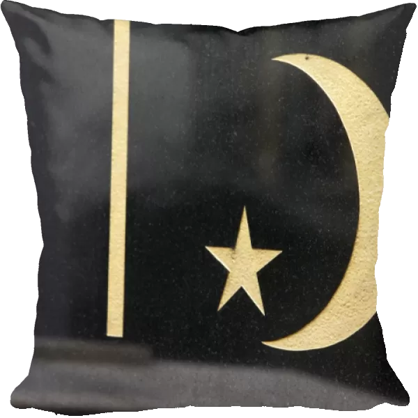 Christian and muslim symbols