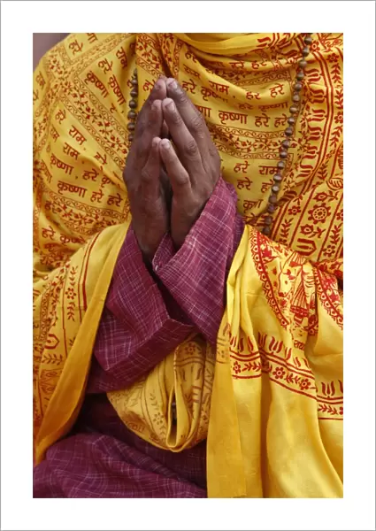 Hindu prayer in Parmath