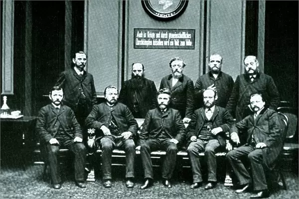 Social Democratic members of Reichstag, 1889