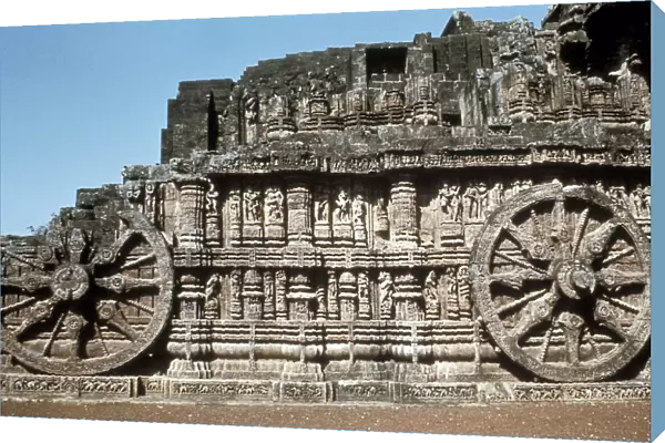 Northern India - Konarak. Surya-Deul, 13th century