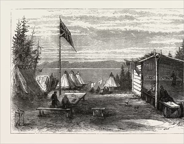The Red River Expedition: Headquarters, Thunder Bay, 1870, Canada