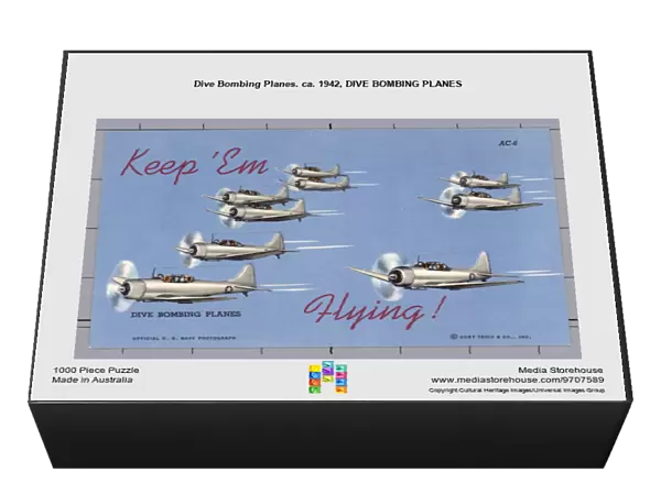 Dive Bombing Planes. ca. 1942, DIVE BOMBING PLANES