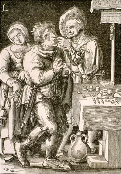Dentistry in 17th century, France