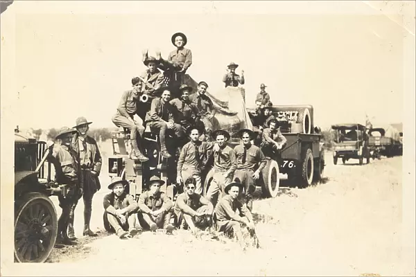 Enlisted Men of 61st Calvary, Fort Sheridan
