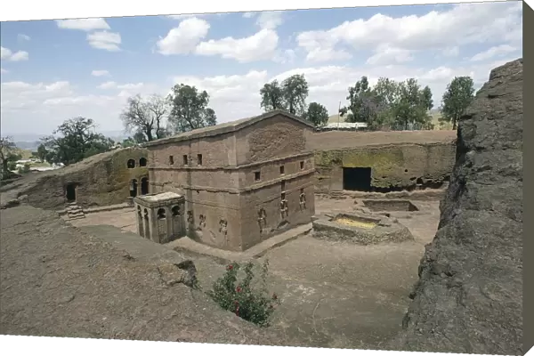 Ethiopia, Lalibela, House of Mary church