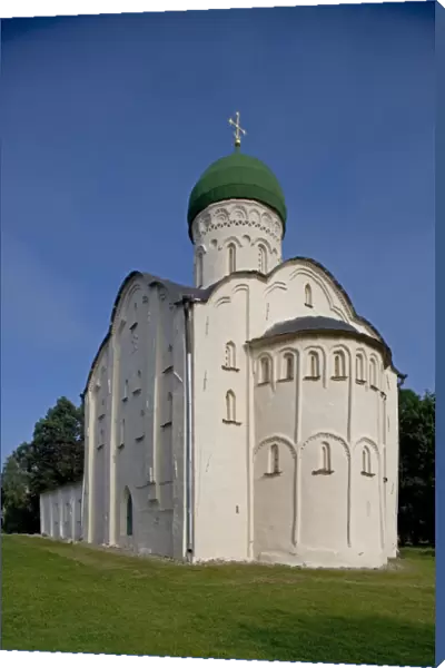 Russia, Veliky Novgorod, Saint Theodores church exterior
