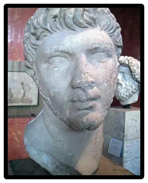 King Ptolemy of Mauretania, 23 AD 40 AD, Cherchel, Algeria (ancient Caesarea) Marble