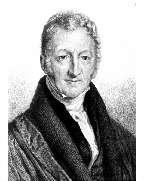Thomas Robert Malthus (1766-1834) English economist and clergyman, author of Essay